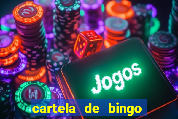 cartela de bingo ate 50 para imprimir