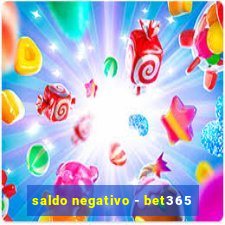 saldo negativo - bet365