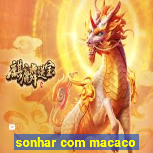 sonhar com macaco