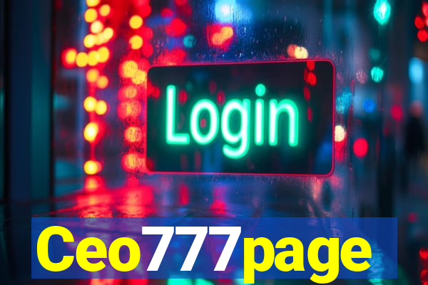 Ceo777page