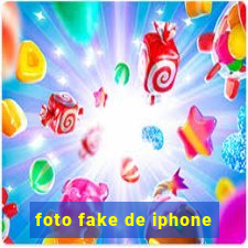 foto fake de iphone