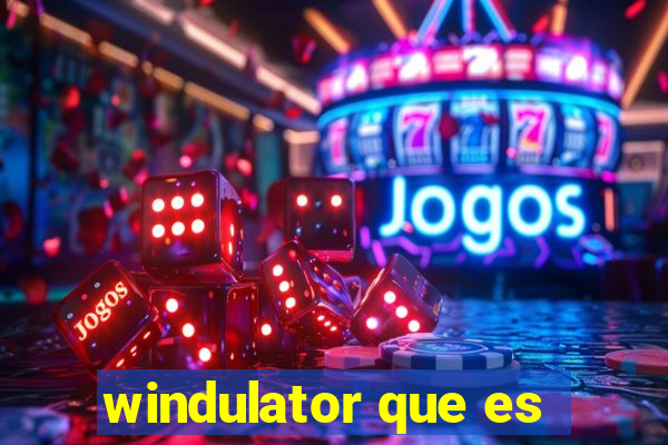 windulator que es