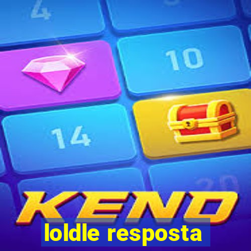 loldle resposta