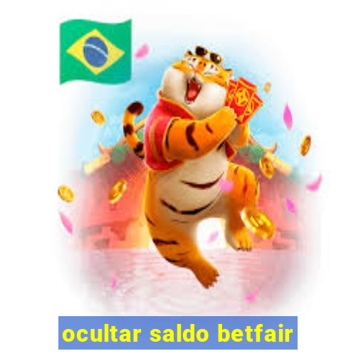 ocultar saldo betfair