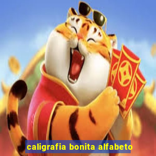 caligrafia bonita alfabeto