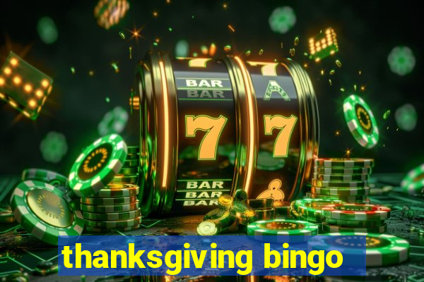 thanksgiving bingo