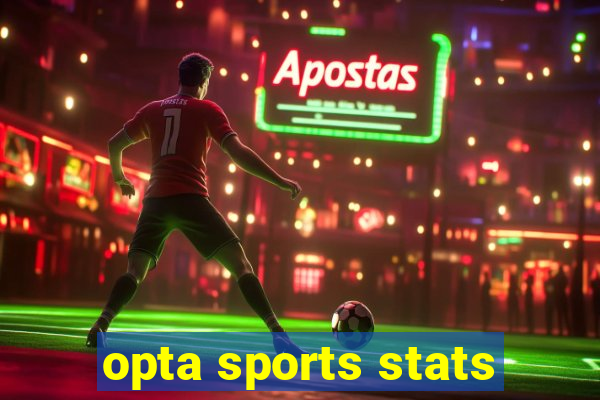 opta sports stats