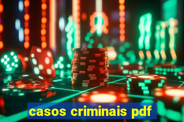 casos criminais pdf