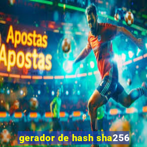 gerador de hash sha256