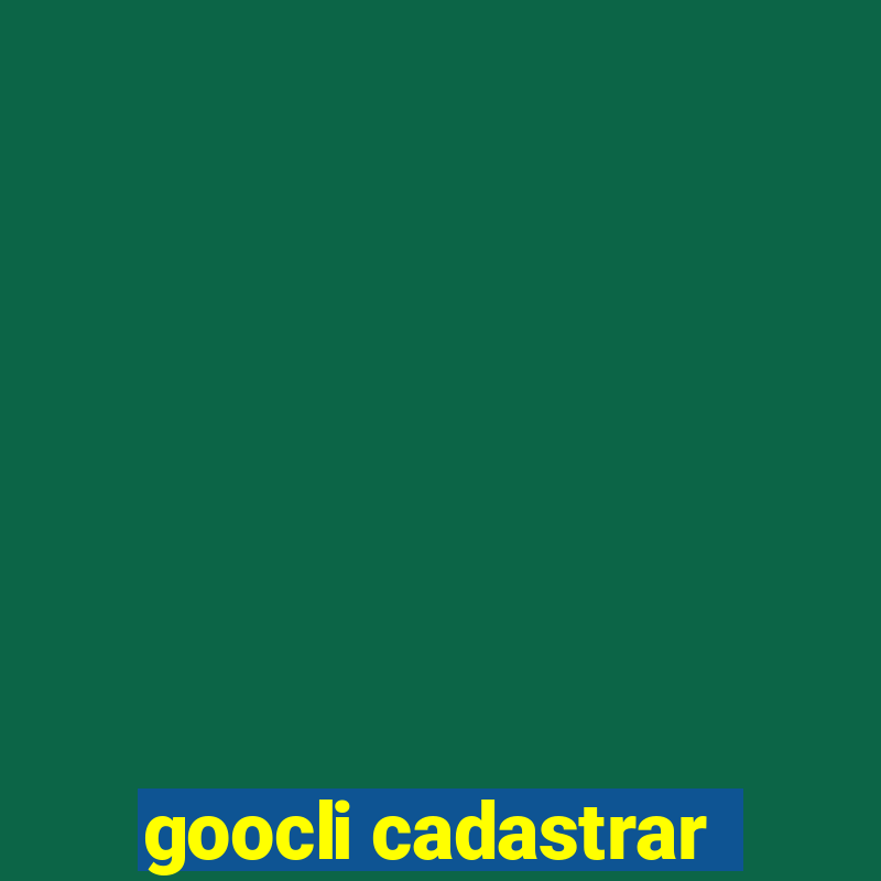 goocli cadastrar