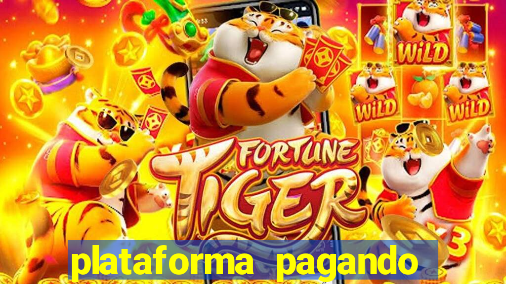 plataforma pagando no cadastro slots