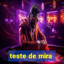 teste de mira