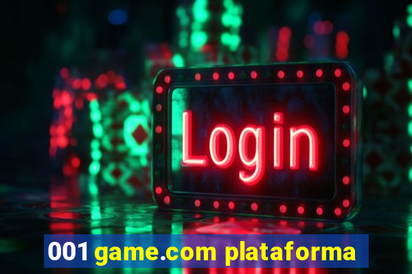 001 game.com plataforma