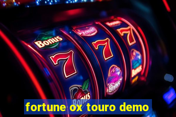 fortune ox touro demo