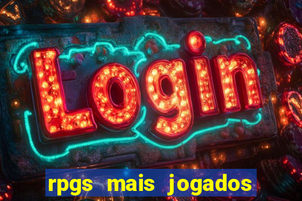 rpgs mais jogados do mundo