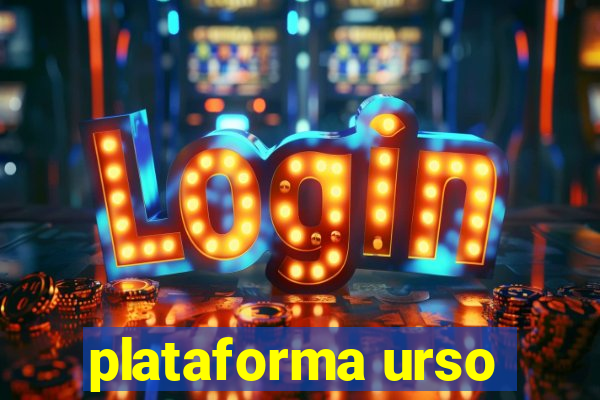 plataforma urso