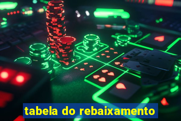 tabela do rebaixamento