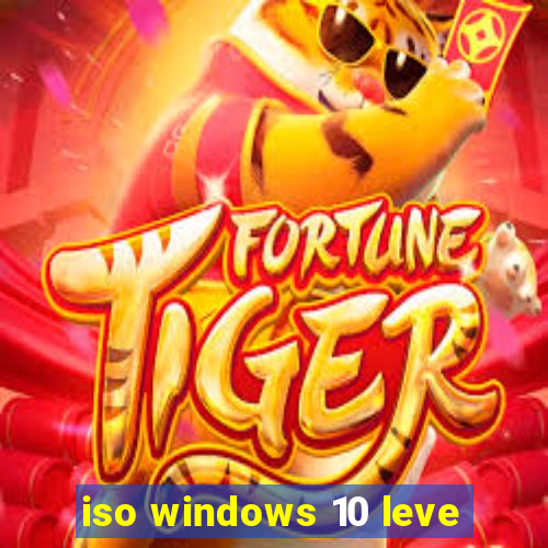 iso windows 10 leve